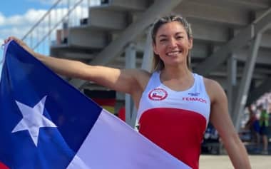 Atleta curicana Evelyn Ortiz confirma su participación en el Iberoamericano de Atletismo Master Lima 2026