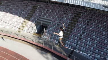 Corporación de Deportes de Curicó impulsa nuevo taller gratuito de Slackline en el Estadio La Granja