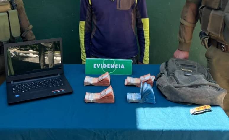 Tribunal de Curicó dejó en prisión preventiva a sujetos que robaron $7 millones a contratista