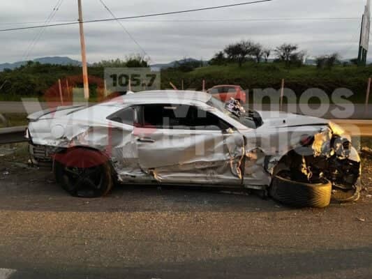 Vehículo de alta gama recorrió siete kilómetros contra el tránsito en la Ruta 5 Sur frente a Teno