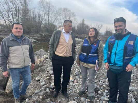 Municipio de Rauco anunció inicio de trabajos de enrocado en borde del río Teno