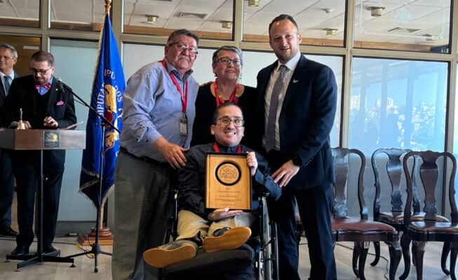 Cámara entregó reconocimiento a maulino por aportar en inclusión de personas en situación de discapacidad