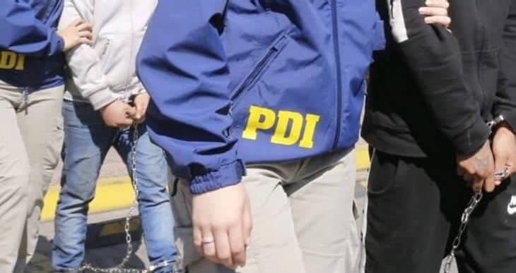 PDI detuvo a dos sujetos por robo con violencia contra ciudadanos extranjeros en Molina