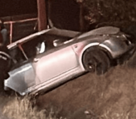 Conductor chocó su automóvil y fue detenido tras persecución policial por la Ruta J-60