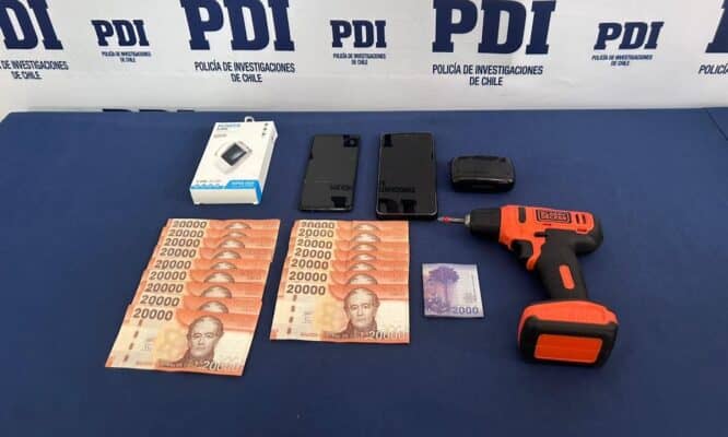 PDI de Curicó detiene a cuatro implicados en robo con intimidación