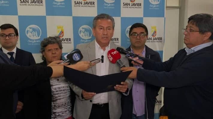 Alcalde de San Javier anuncia que apelará a su remoción acusando un "trasfondo político"