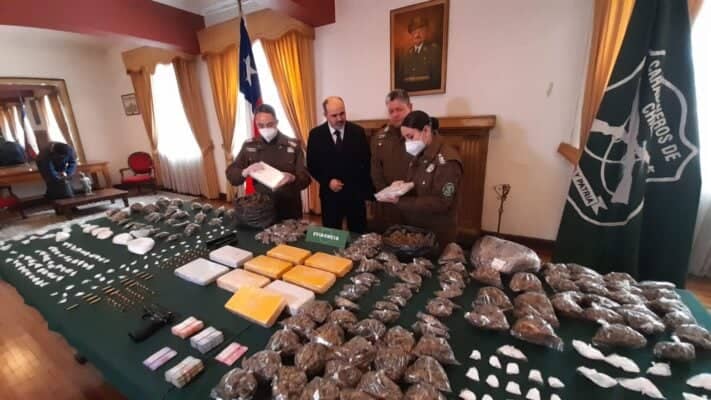 Sentencian a más de 14 años de cárcel a sujeto sorprendido con 21 kilos de drogas en Talca