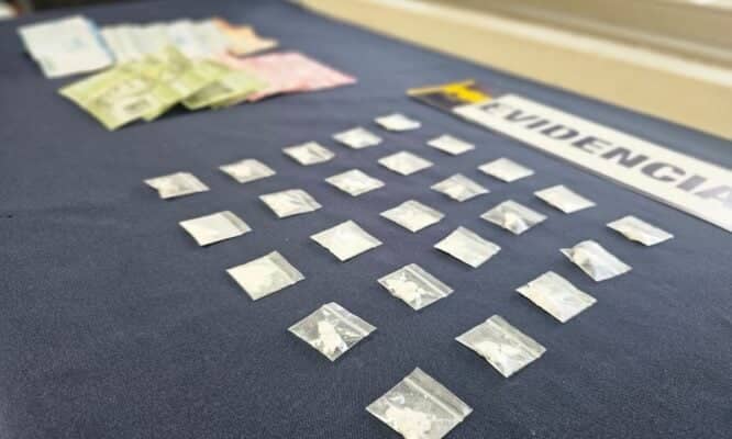 Vendía a través de una aplicación: PDI detiene a repartidor de droga en motocicleta en Talca