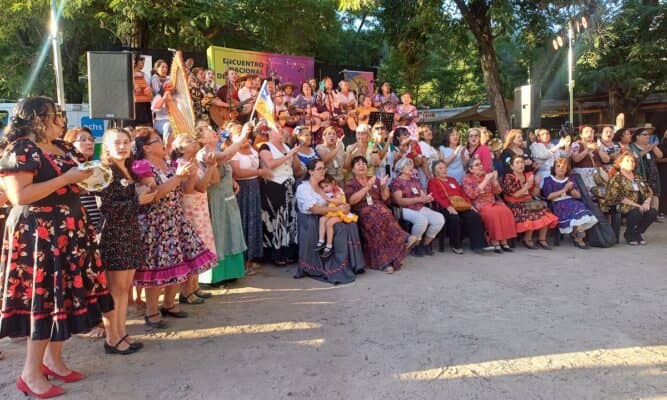 Potrero Grande reunió a casi un centenar de cantoras de todo Chile en su V Encuentro Nacional