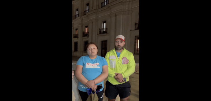 Familia de joven con Duchenne no fue recibida por Kast tras 32 días de caminata a La Moneda