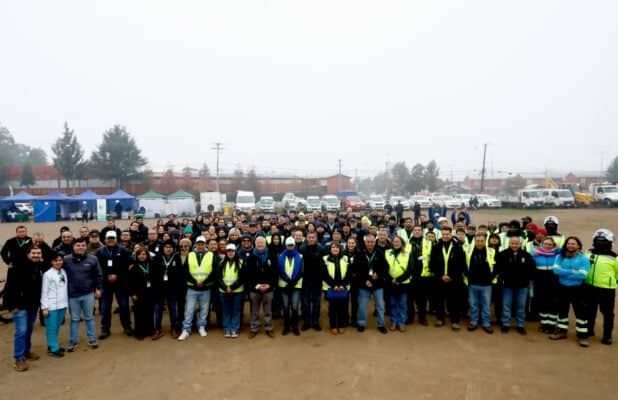 Municipio de Curicó realizó masivo operativo de servicios públicos en Sarmiento