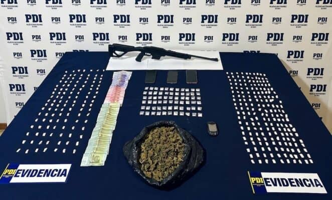 PDI desarticula clan familiar dedicado al microtráfico de drogas en Curicó