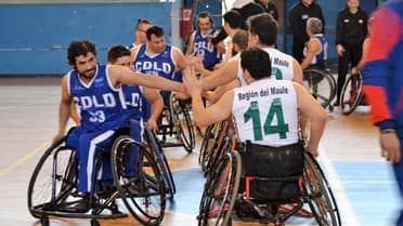 Curicó será sede de la tercera fecha de la Liga Nacional de Básquetbol en Silla de Ruedas