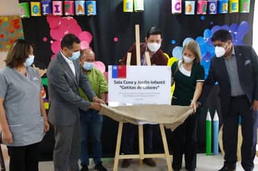 Municipio de Curicó y Junji inauguraron dos nuevos jardines infantiles