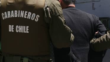 Carabineros de Curicó detuvo a dos sujetos que participaron en “turbazos” en supermercado