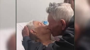 “Allá nos vemos”: la emotiva despedida de un abuelo a su esposa después de 73 años de matrimonio