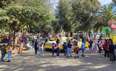 Municipio de Hualañé celebró Fiesta de la Niñez con juegos y shows en vivo