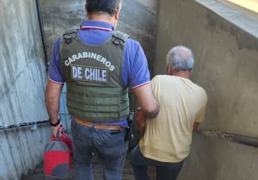 Carabineros detuvo a prófugo que abusó sexualmente a menor de edad en Talca