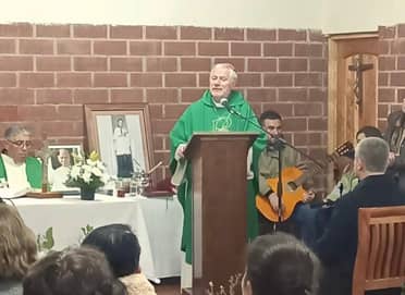 Obispo de Talca visita Romeral y participa en inauguración de Capilla Luis Gonzaga