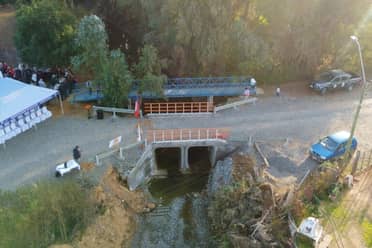 Municipio de Hualañé inauguró nueva obra de conectividad en sector Los Coipos