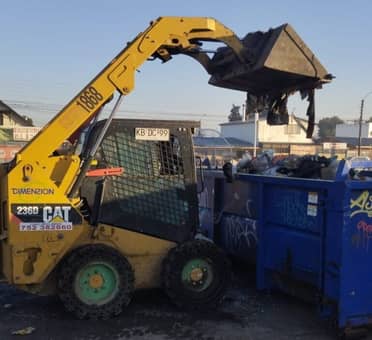 Retiran más de 6 mil kilos de basura domiciliaria desde la Feria de las Pulgas