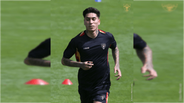 Matías Pérez comienza los entrenamientos con el Lecce de la Serie A