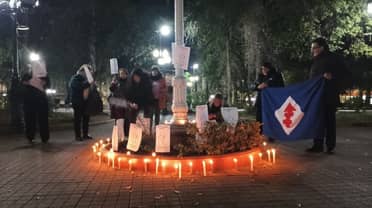Velatón en Curicó por concejala desaparecida de Villa Alegre: DC manifiesta desilusión por baja convocatoria y exige mantener búsqueda