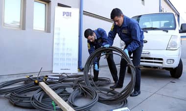 En prisión quedó ladrón de cables pertenecientes a la empresa EFE