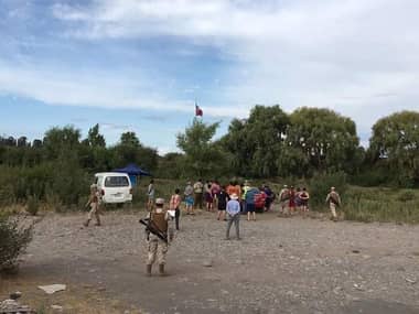 Cerca de 50 bañistas del Río Teno arrancaron para no ser fiscalizados en cuarentena