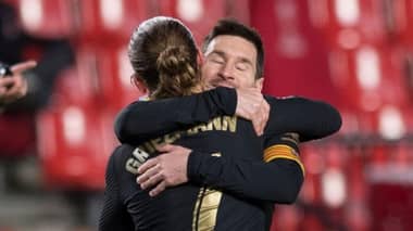 Barcelona derrota al Granada con doblete de Messi y Griezmann
