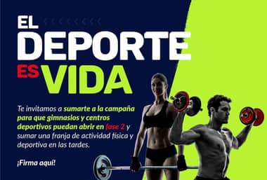 Agrupación de centros deportivos y gimnasios solicitan retomar la actividad en fase 2