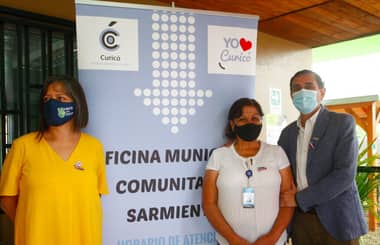 Oficina Municipal de Curicó en Sarmiento anunció servicios sociales permanentes