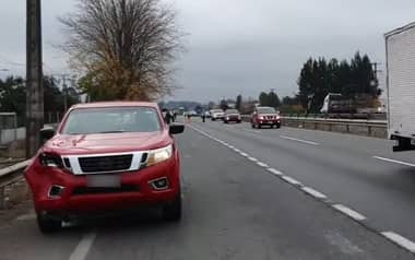Identifican a camionero atropellado en la Ruta 5 al norte de Curicó