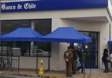 Sujeto fue detenido en Molina tras intentar cobrar cheque falso por casi $33 millones