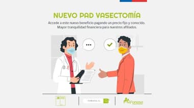 Fonasa incluyó las vasectomías en el catálogo de bonos PAD
