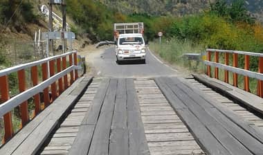 Obras Públicas confirmó reparación de Puente La Palmilla en Rauco