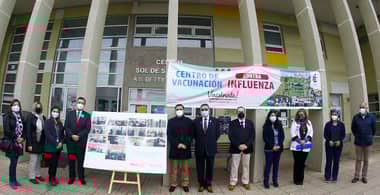 Funcionarios de la Salud Municipal de Curicó fueron homenajeados por Rotary Club