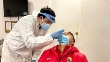 Salud municipal realizó test preventivo a cadetes de Curicó Unido