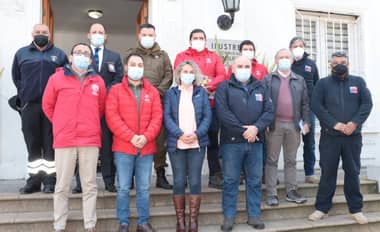 Molina conformó primer Comité de Riesgos y Desastres de la región del Maule