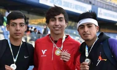 Luciano Arriagada logró el primer lugar en torneo preparatorio de atletismo en Concepción