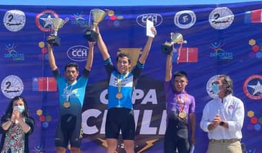 Mandel Márquez se quedó con la Copa Chile de Ciclismo
