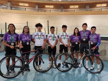 Buenos resultados para el Club Master de Curicó en la Copa Chile de Pista
