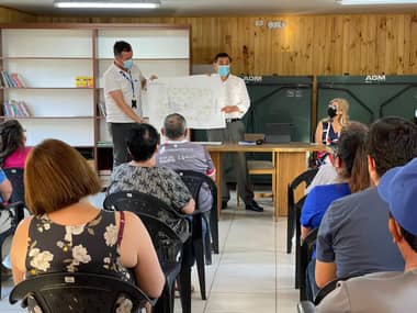 Junta de Vecinos “Nuevo Mundo” de Bombero Garrido coordinan proyectos de seguridad con el Municipio de Curicó