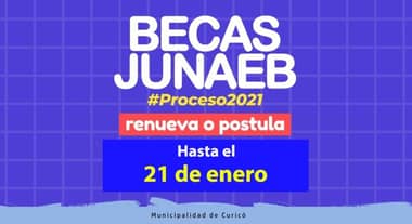 Junaeb abrió plazo para postulación y renovación de becas