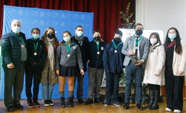 Municipio de Curicó celebró el Día Mundial del Reciclaje con premiación a ganadores de concurso