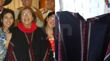 Viuda logra recuperar manta regalada por su esposo y que le fue robada hace 15 años