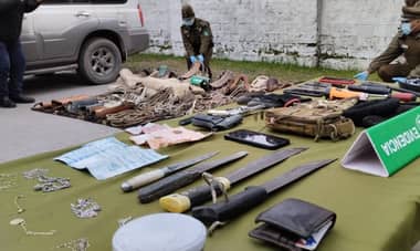Carabineros de Curicó detuvo a cinco sujetos por millonario robo a vivienda en Potrero Grande