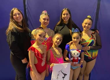 Club de Gimnasia Rítmica de Curicó participó en Campeonato Internacional en Pucón