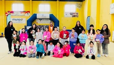 Con éxito se realizó clínica deportiva de gimnasia rítmica del Club GR en Curicó