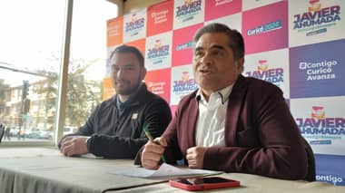 FRVS entregó su apoyo a Javier Ahumada a la alcaldía de Curicó